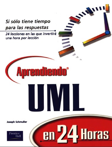 Portada de Aprendiendo UML en 24 horas (1ra Edición)