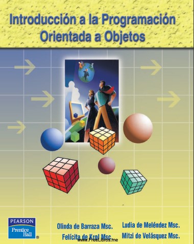 Portada de Introducción a la Programación Orientada a Objetos