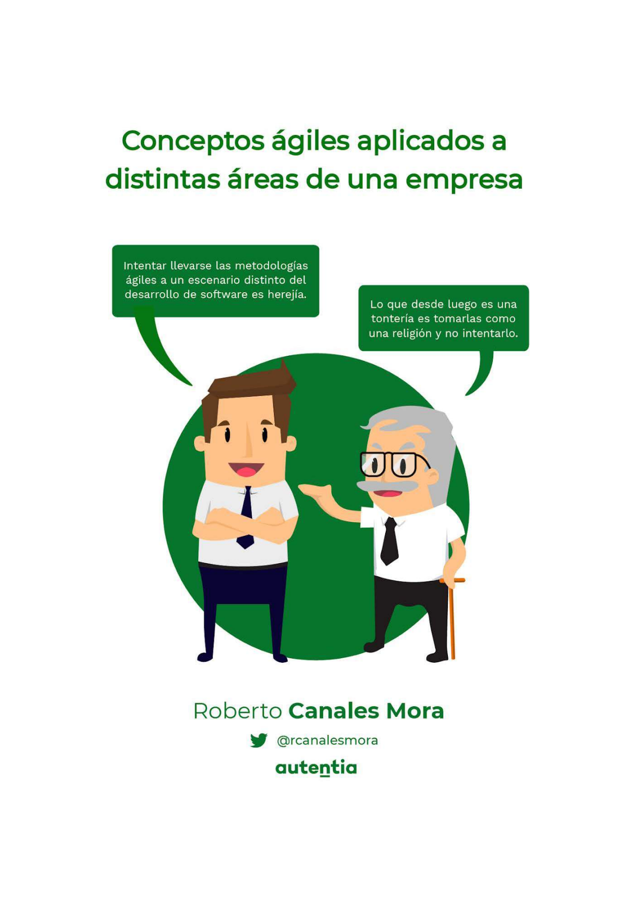 Portada de Conceptos agiles aplicados a distintas areas de una empresa