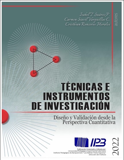 Portada de Técnicas e instrumentos de investigación. Diseño y validación desde la perspectiva cuantitativa